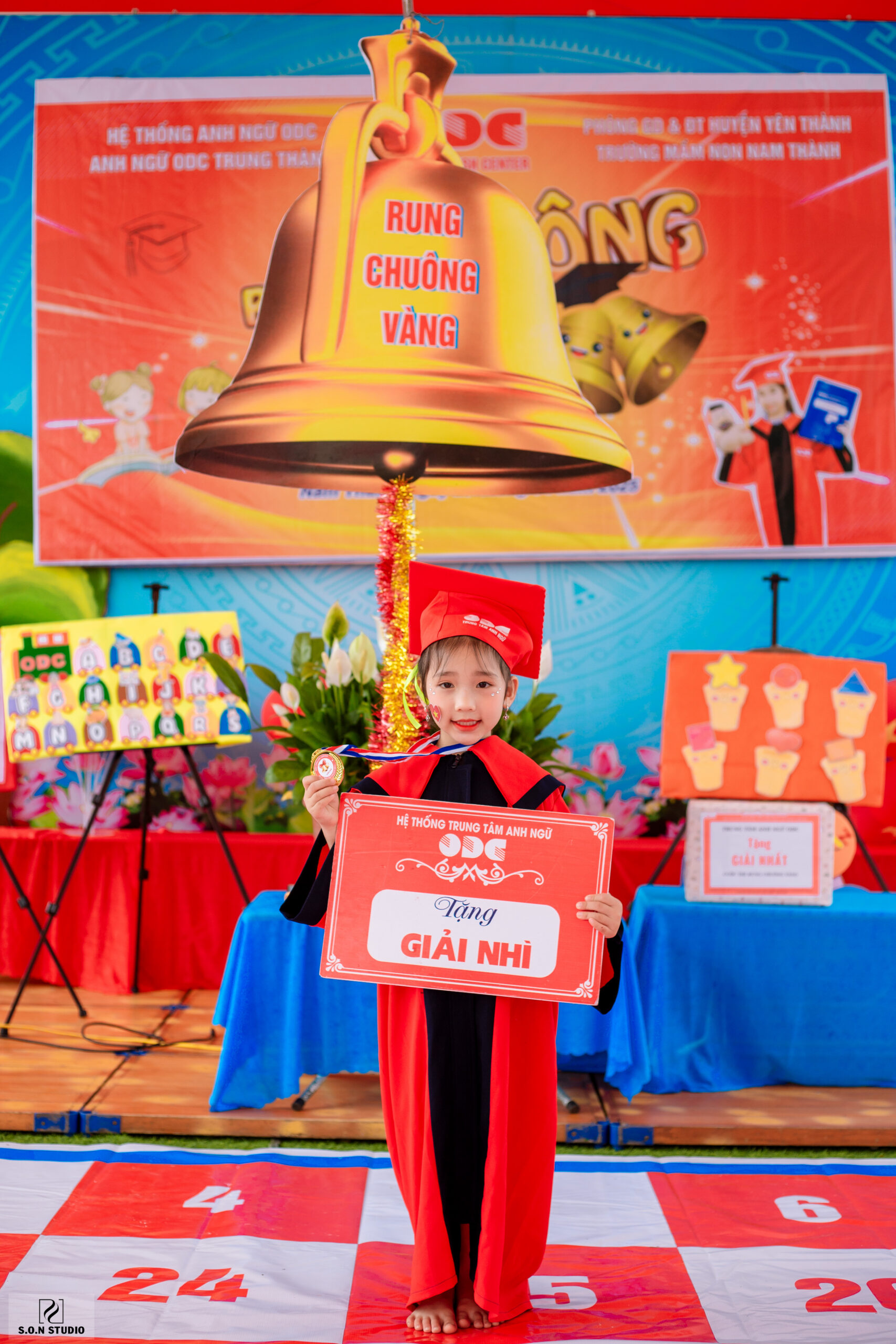 TOP 2: Giải nhì: Nguyễn Trúc Quỳnh Chi - học sinh lớp 5 tuổi B